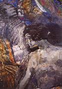 Mikhail Vrubel Foreknow oil painting artist